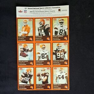 Cleveland Browns Collector's Card Set